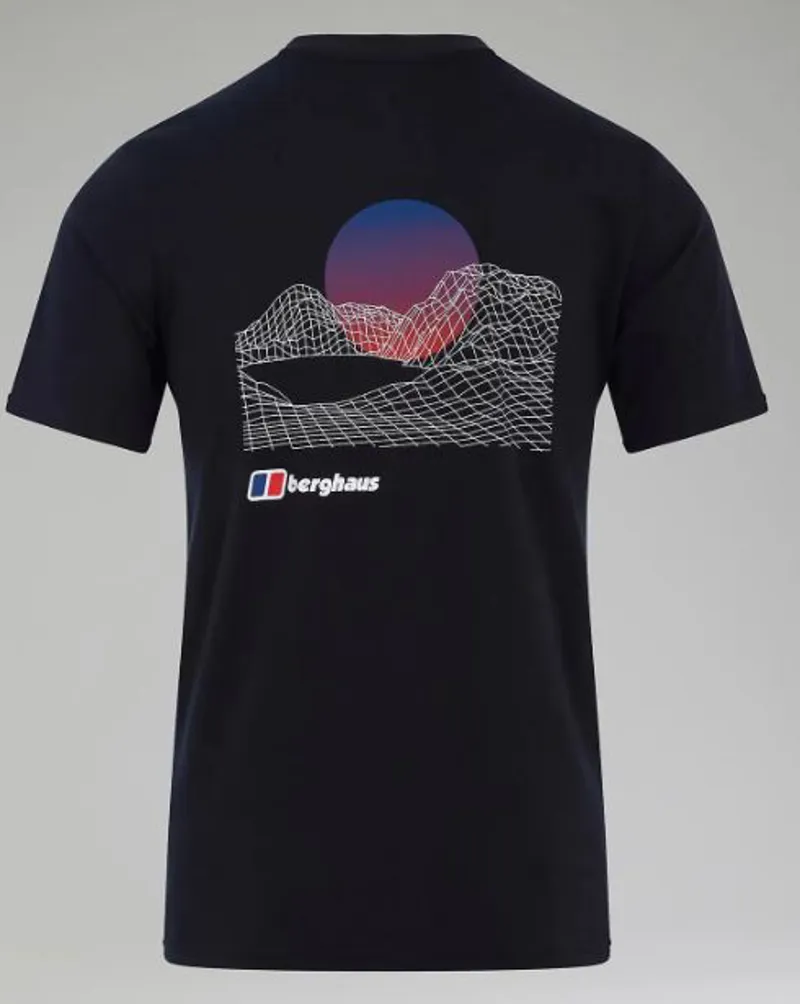 Berghaus Men's Snowdon Short Sleeve Tee 2.0 in Black-1